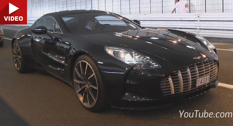 Aston Martin One-77 Makes Enthusiasts Go Crazy In Monaco