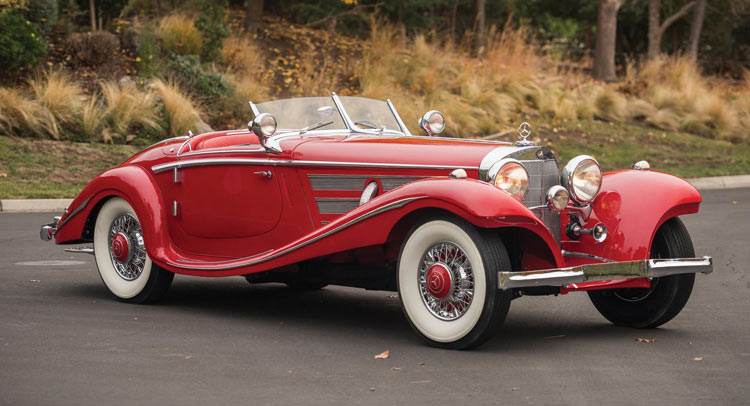  Classic 1937 Mercedes-Benz 540 K Special Roadster Sells For $9.9 Million