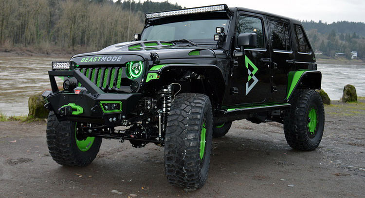 Marshawn Lynch Selling His 'Beast Mode' Wrangler | Carscoops