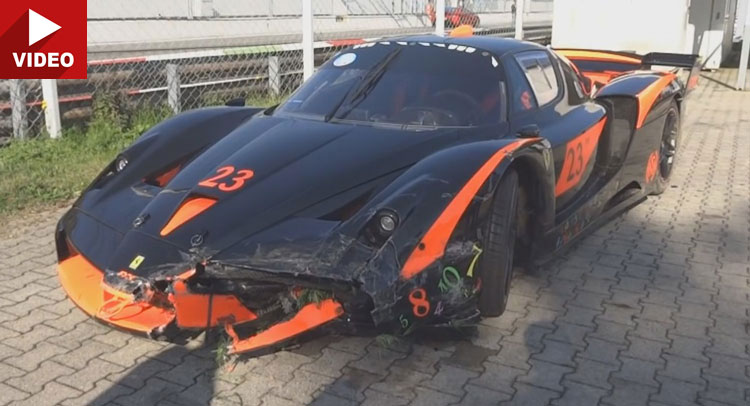  This Ferrari FXX Is A Grass Eater