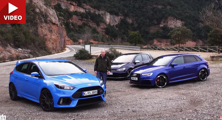  Can Ford’s Focus RS Beat The Audi RS3 And VW Golf R?