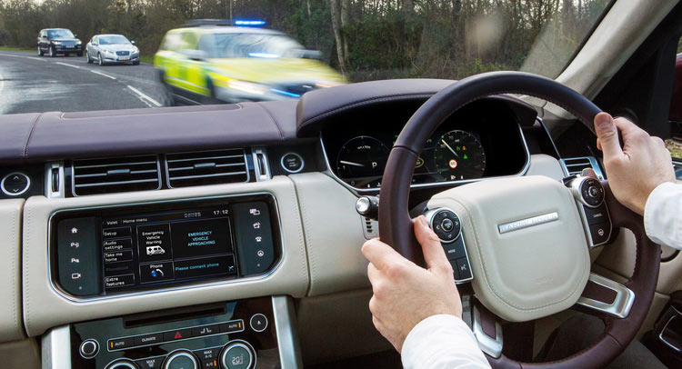  Jaguar LR Testing Connected & Autonomous Tech On UK Roads