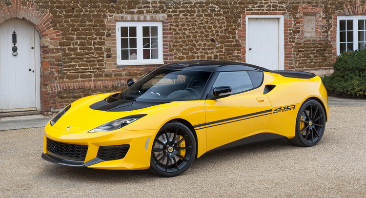  New Lotus Evora Sport 410 Is More Powerful, Lighter