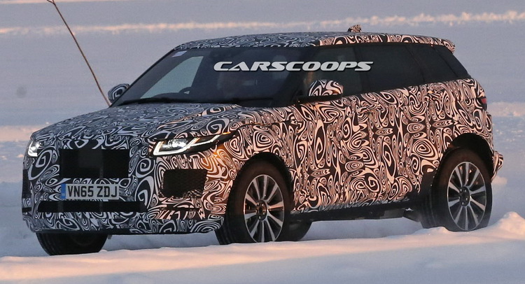 Jaguar Spied Testing Mule For Future E-Pace Compact SUV