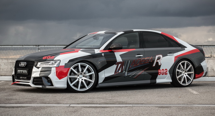  Want A Four-Door Rocketship? MTM’s 802HP S8 Talladega R To Land In Geneva