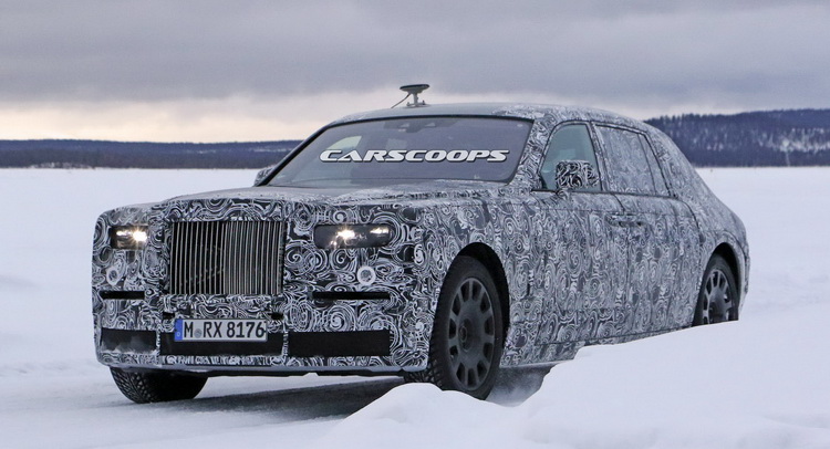 2018 Rolls Royce Phantom Mule Spied: Less Weight, Same Looks, More Luxury