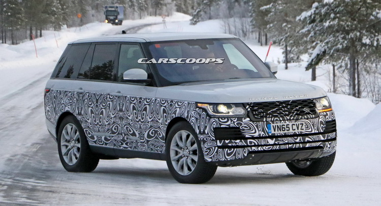 2017 Range Rover Spied Getting Ready For Its First Facelift