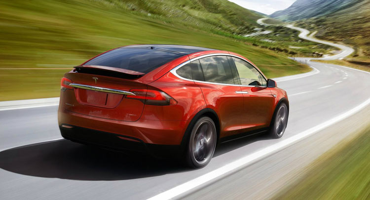  Tesla Celebrates Chinese New Year With Signature Red Model X
