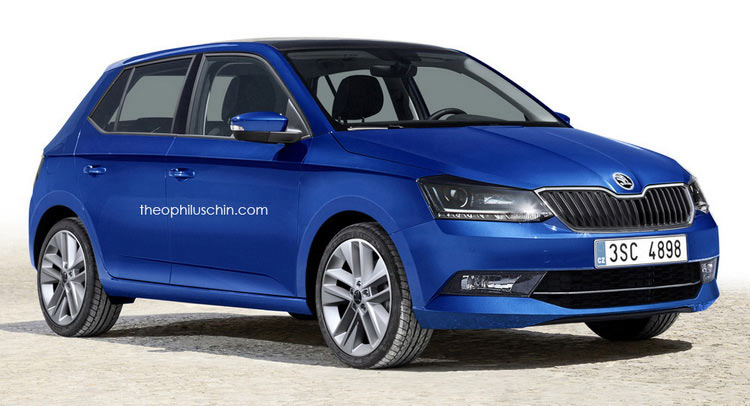 2015 Skoda Fabia Gets Superb-Inspired Facelift