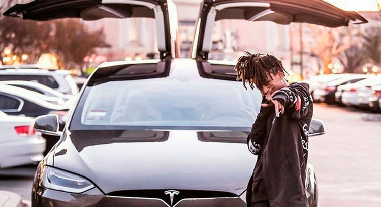 Will Smith’s Son Jaden Takes Delivery Of Tesla Model X