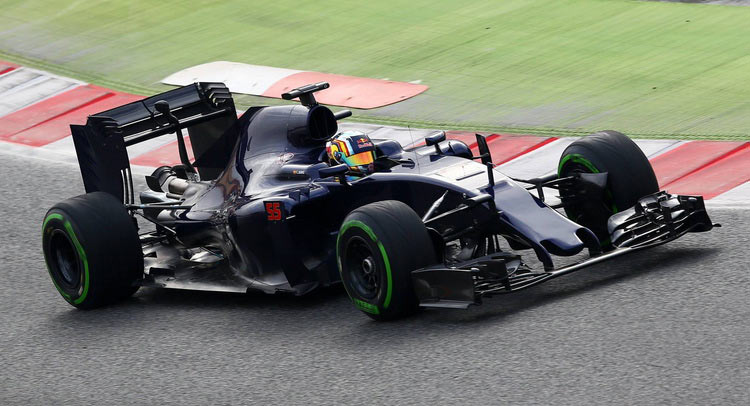Toro Rosso STR11 Shows Up In Barcelona Sans Livery