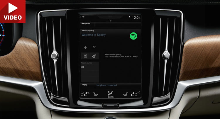  Volvo Announces Spotify Integration For New “90” Range