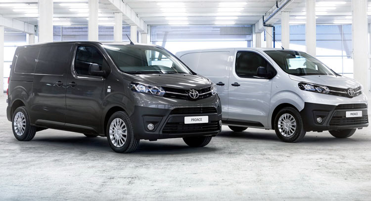 new toyota proace van