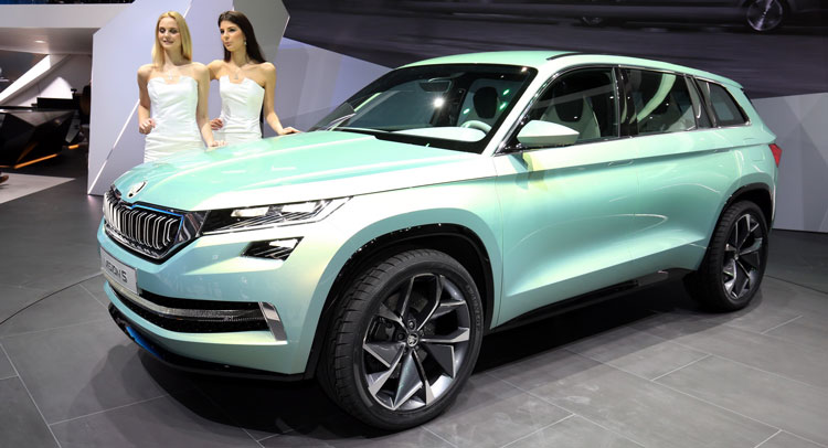  This Is Skoda’s Vision(S) Of A Three-Row SUV Rival To Hyundai’s Santa Fe
