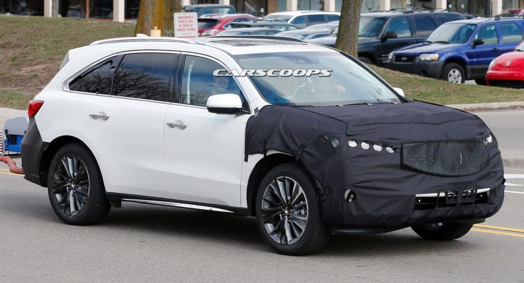 2017 MDX Facelift Will Be The First Beakless Acura In Years