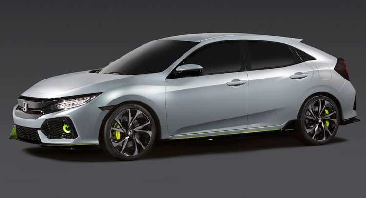  Official: Honda Civic Hatch Coming This Fall With Manual And A Turbo; Concept Debuts In NY