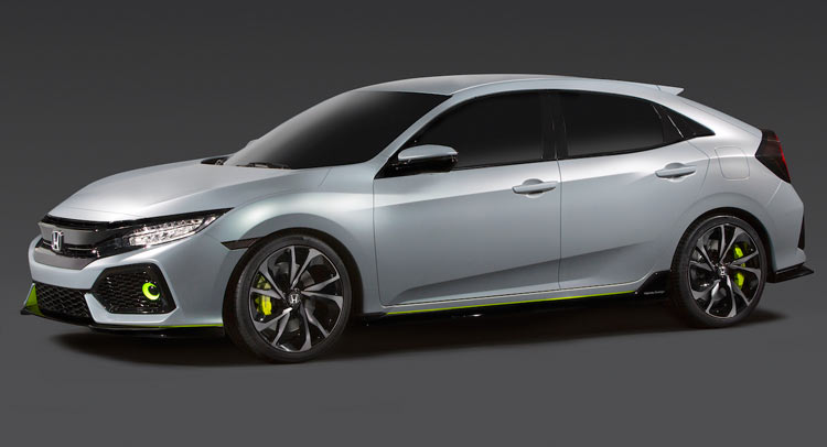 Official: Honda Civic Hatch Coming This Fall With Manual And A Turbo; Concept Debuts In NY