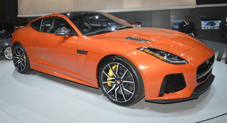 Jaguar F-Type SVR Shows Its Claws In New York