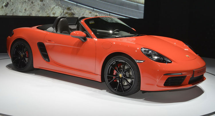  Porsche 718 Boxster Marks US Debut In New York