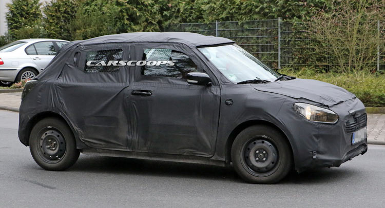  2017 Suzuki Swift Spied Testing For The First Time