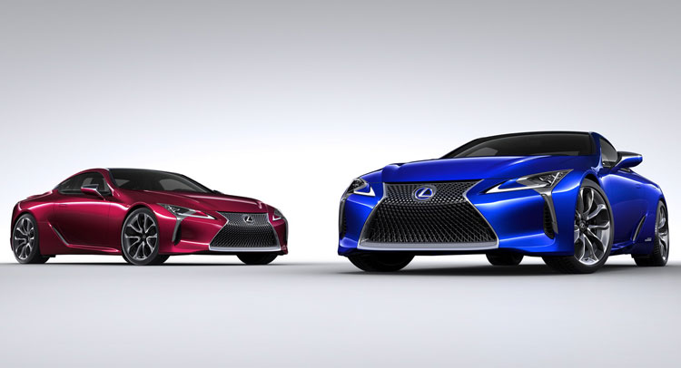 Lexus Checks Its NY Debuts List With LC 500 Range