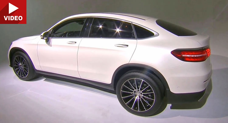  Mercedes-Benz GLC Coupe Looks Interesting In The Flesh