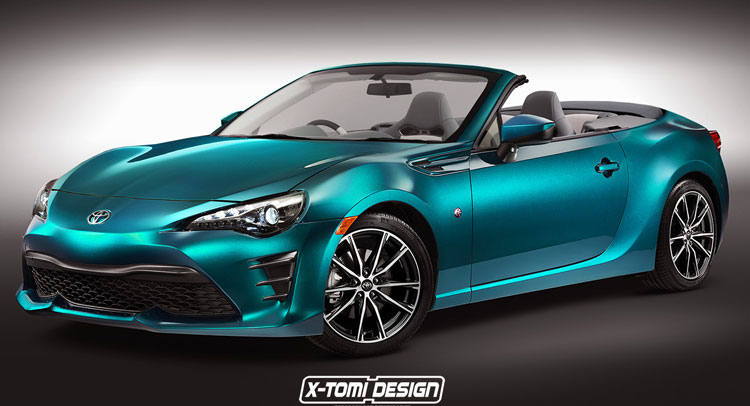  Facelifted Toyota GT 86 Convertible Is Food For Thought