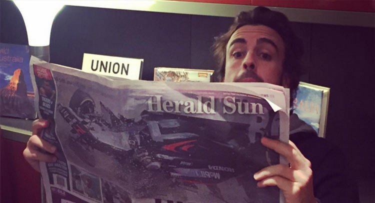  Alonso Shares His Thoughts On His Gruesome Crash In Australia