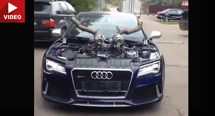  Audi RS7 Twin Turbo Stage 10 Is Pure Insanity