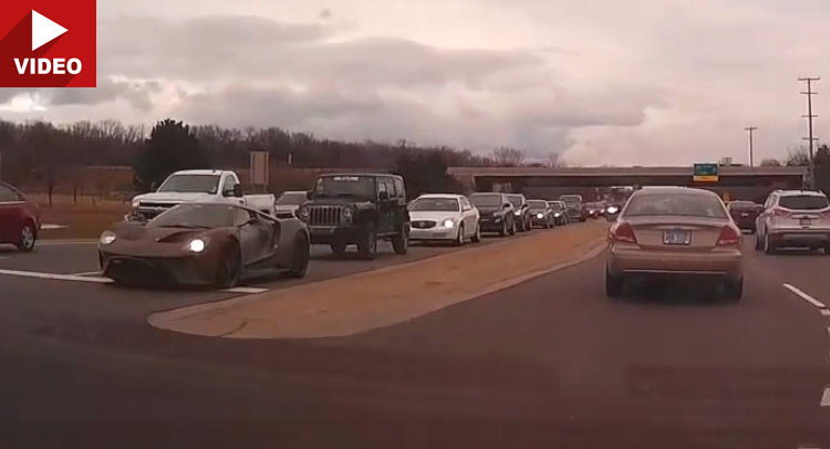 Pre-Production Ford GT Spotted Near Michigan Plant