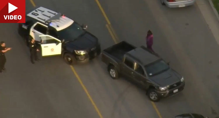  Los Angeles Police Chase Has Crazy GTA-Like Ending