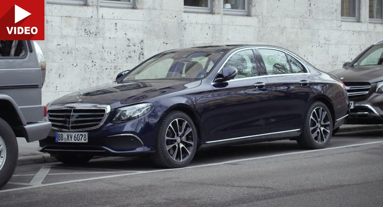  All-New Mercedes E-Class Demonstrates Remote Parking Pilot