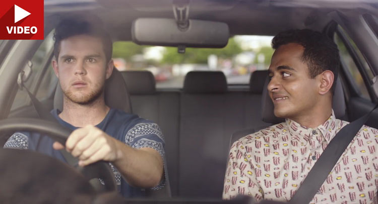  NZ Transport Authority’s Awkwardly Touchy ‘Phone Free’ Ad