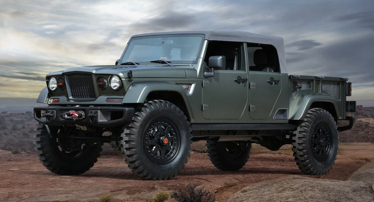 Jeep Concepts Hide New Wrangler Pick Up And Grand Wagoneer Design Cues |  Carscoops