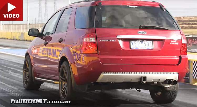  This Ford Territory Runs The Quarter Mile In 10.14 Sec