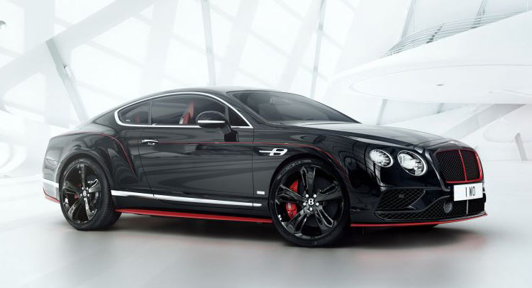  Bentley Continental GT Black Speed For Down Under Looks Sinister