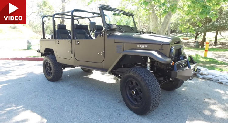  Restomodded Toyota FJ By ICON Updated With 540 HP Supercharged V8