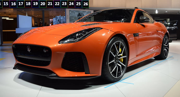 New Jaguar F-Type SVR Makes Its Public Debut At Geneva