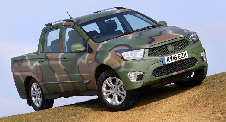 Limited Edition Ssangyong Korando Sports DMZ Called For Duty