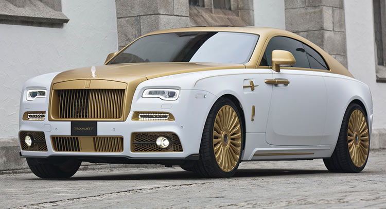  Mansory’s Rolls Royce Wraith Palm Edition 999 Is Garnished In Gold