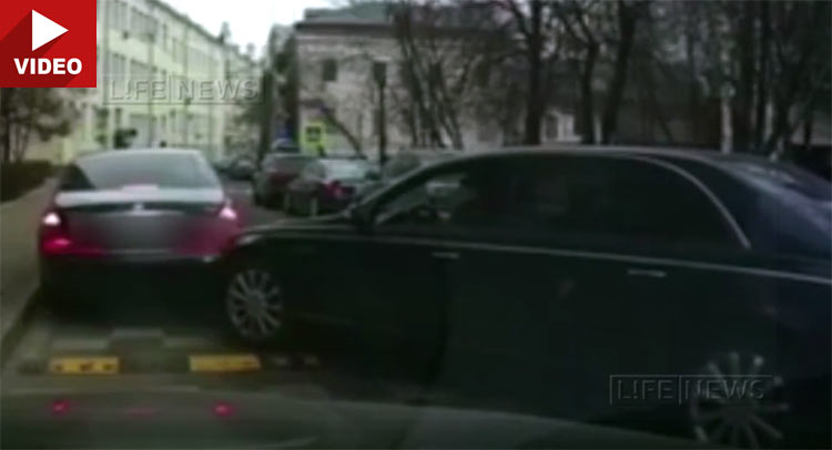 Oh, Brother…Russian Maybach Driver Slams Into Another Maybach