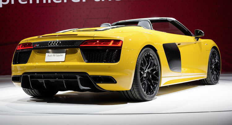  New Audi R8 Spyder Drops By New York