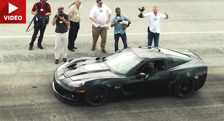 This Corvette Is The Fastest Electric Car In The World, Reaching 300 Km/h