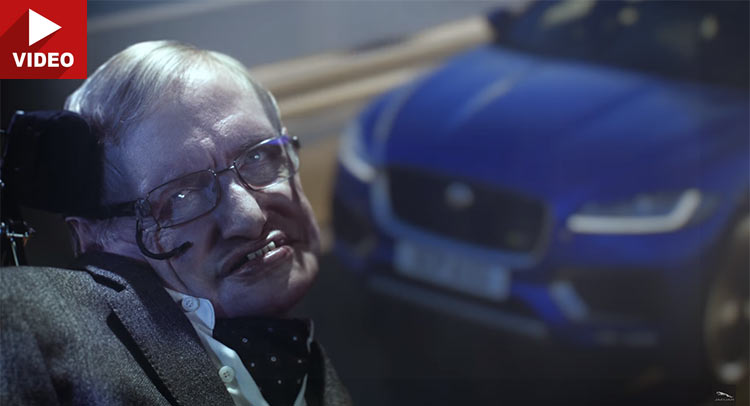  Stephen Hawking Stars In Jag’s Latest “Villains” Commercial