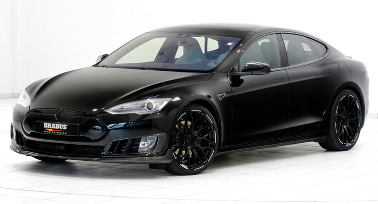  Brabus Tesla Model S Zero Emission Is Electrifying