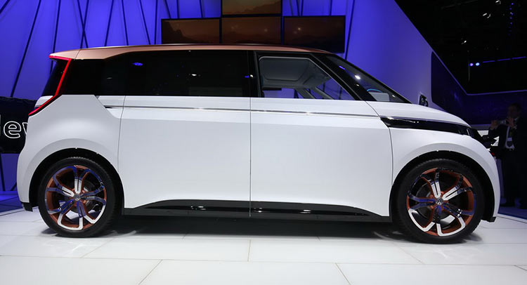 Volkswagen Brought The BUDD-e Concept To Geneva
