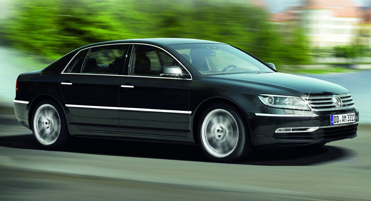 VW To Replace The Phaeton With An All-Electric Luxury Saloon?
