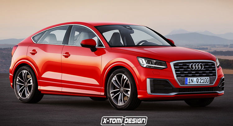 Audi Q2 Gets Rendered As Coupe-Like Sportback