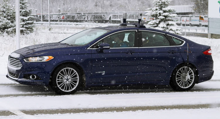  Ford Explains How Autonomous Fusion Can Navigate In The Snow [w/Video]