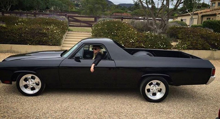  You Never Thought Lady Gaga Could Own A Chevrolet El Camino, Did You?